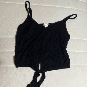 Black Bozzolo soft tank top